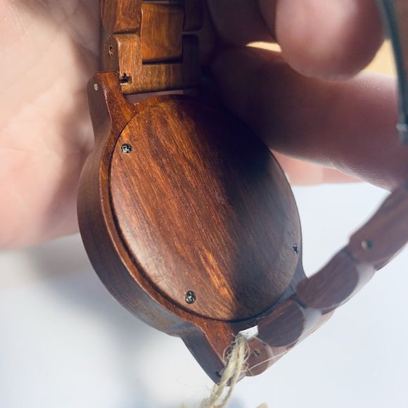 BOBO BIRD Natural Wooden Watch Unisex Adjustable With Wooden Drawer Box New - Picture 10 of 16